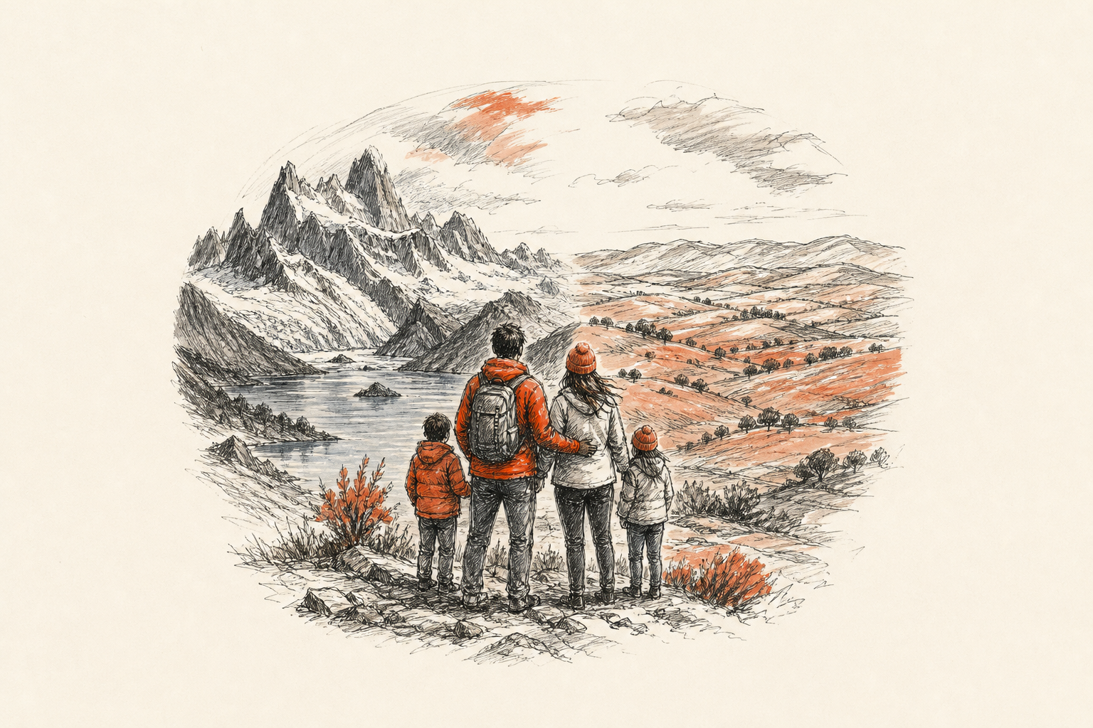 Destinos de viaje en vacaciones de invierno desde Buenos Aires: montaña patagónica y sierras