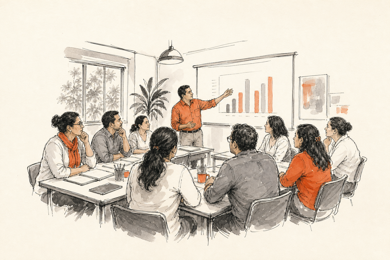 Docentes en una capacitación sobre neuromitos y evidencia en educación