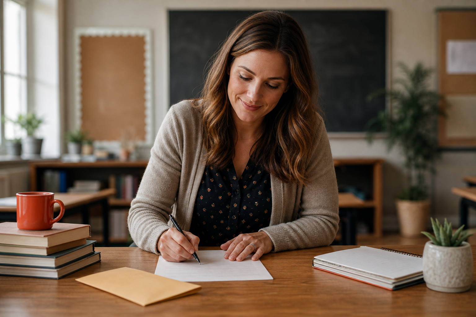 Modelo de nota para citar a padres al colegio (editable)